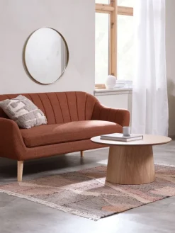 Salontafel KLIPLEV Ø80 eiken