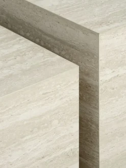 Salontafel ROLSTED 58x58/50x50 marmer kleur 2 stuks