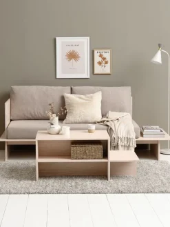 Salontafel SOLLERUP 50x110 massief grenen