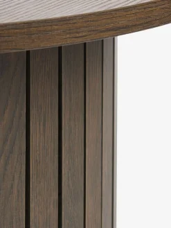 Salontafel SPODSBJERG Ø67 donker eiken kleur