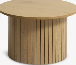 Salontafel SPODSBJERG Ø67 eiken kleur