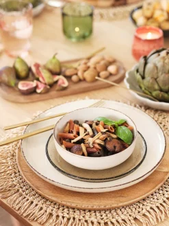 Schaal FERDUS Ø15cm porselein beige