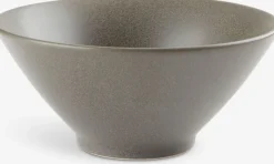 Schaal KARSTEN Ø13xH6 cm grijs