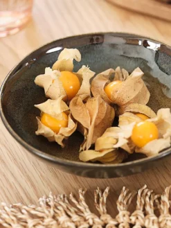 Schaal KLAES Ø15 cm bruin aardewerk