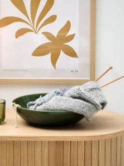 Schaal SEBASTIAN Ø30xH8 groen