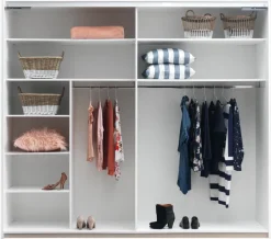 Schappen TARP 123x45 2 stuks wit