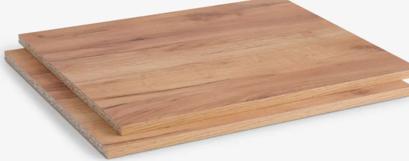 Schappen voor ODDER/LIMFJORDEN 2 deuren 2 stuks eiken