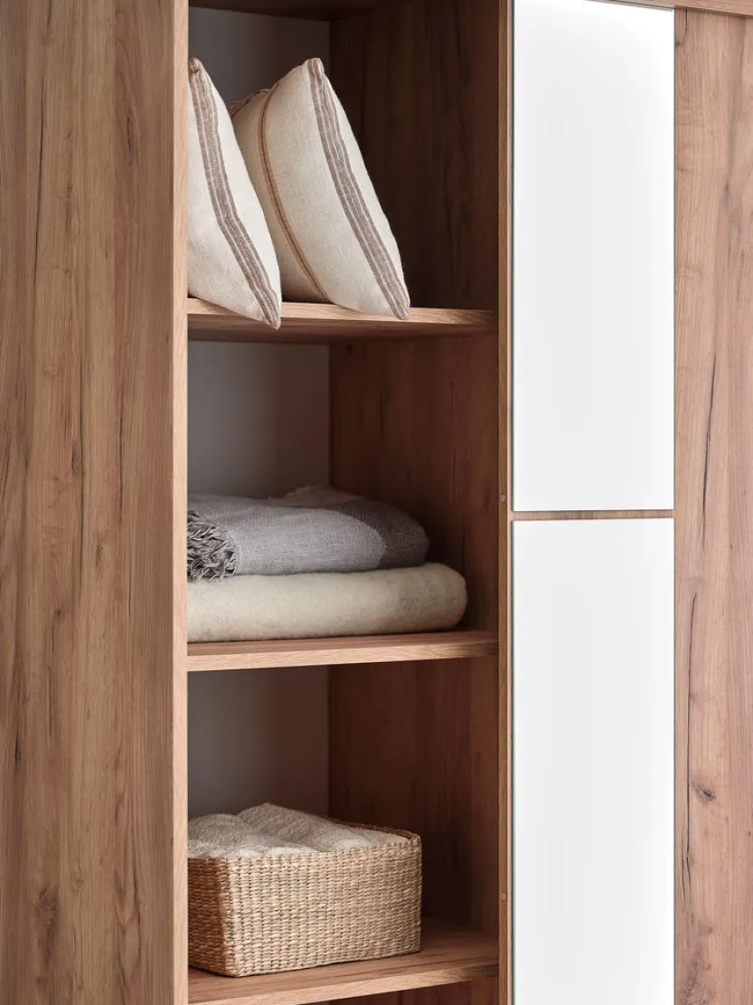 Schappen voor ODDER/LIMFJORDEN 2 deuren 2 stuks eiken