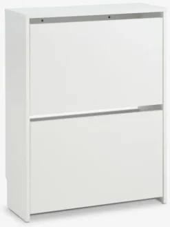 Schoenenkast BAKHUSE 2 vakken wit