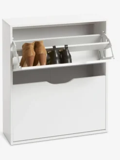 Schoenenkast IDSKOV 2 vakken wit