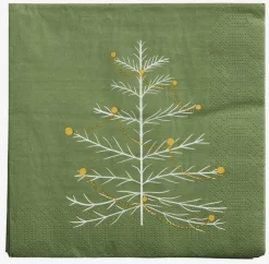 Servetten AKVAMARIN B33xL33 20 stuks assorti