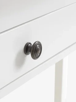 Sidetable NORDBY 40x110 2 lades 1 schap wit