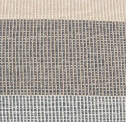 Sierkussen BERGFLETTE 45x45 beige/blauw