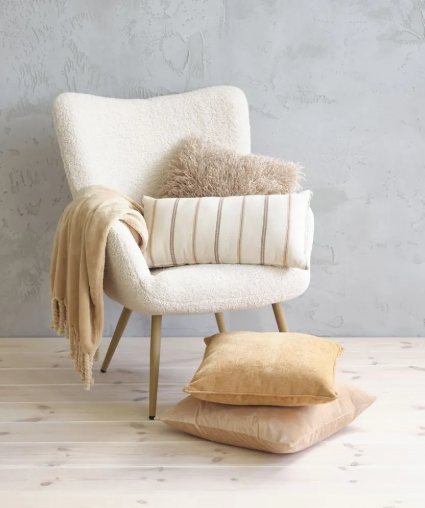 Sierkussen ENGKLOKKE 30x60 beige/bruin