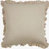 Sierkussen GULDBLOMME 45x45 beige