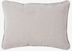 Sierkussen HORNFIOL 35x50 chenille lichtgrijs