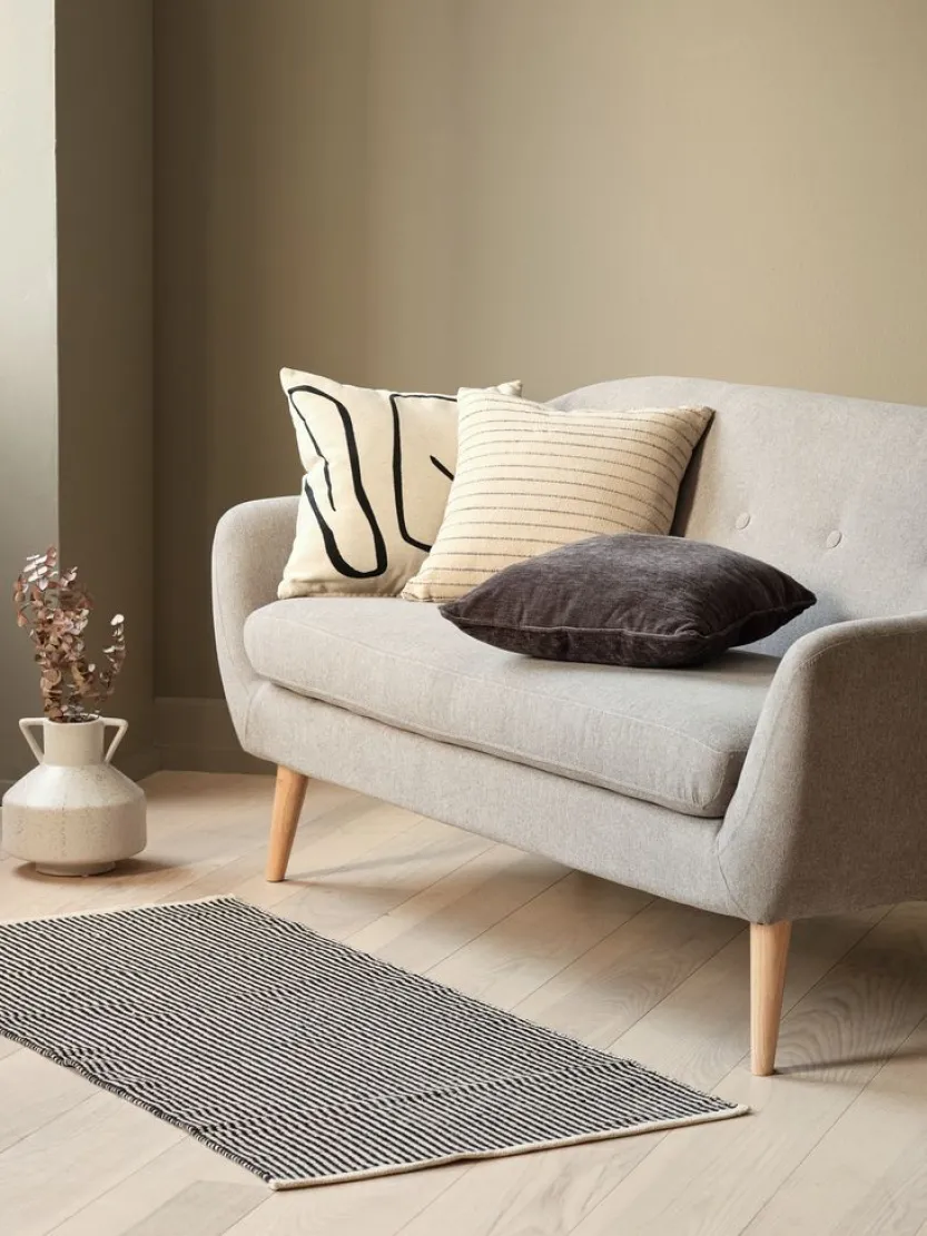 Sierkussen HVITVEIS 45x45 off-white