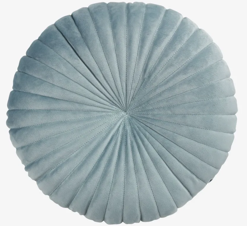 Sierkussen KUGLEASK Ø40 blauw