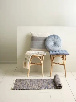 Sierkussen KUGLEASK Ø40 blauw