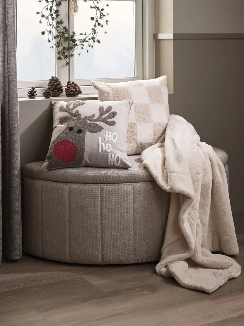 Sierkussen MAIBLOM 45x45 beige