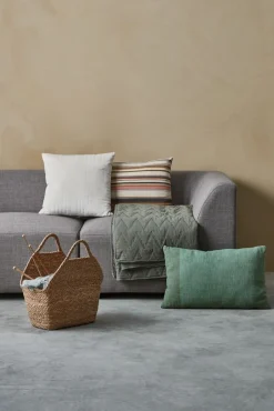 Sierkussen VILLIN 45x45 creme