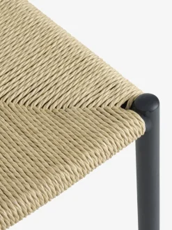 SKOVLUNDE L200 tafel naturel eik + 4 JYDERUP zwart/naturel