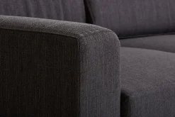 Slaapbank chaise longue BEDSTED grijs