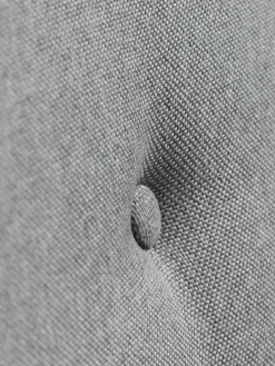 Slaapbank JUVRE lichtgrijze stof/naturel