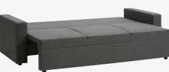 Slaapbank MARSLEV 3-zits donkergrijze stof