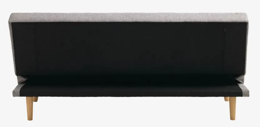 Slaapbank NEJEDE lichtgrijze stof