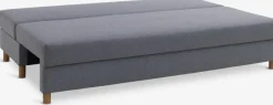 Slaapbank NORSMINDE lichtgrijs