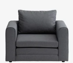 Slaapfauteuil SKILLEBEKK donkergrijs