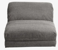 Slaapfauteuil VEGGER grijze stof