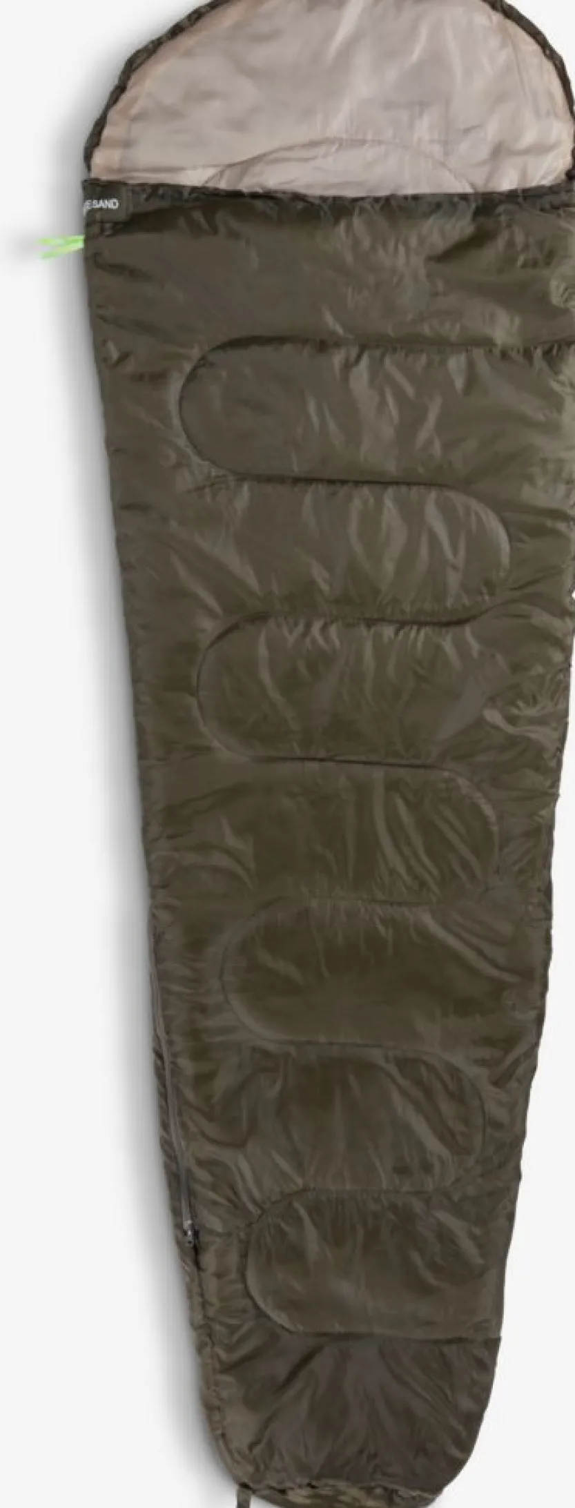 Slaapzak LANGESAND B75xL220 kaki