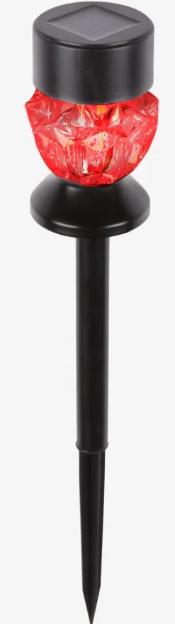 Solarlamp SPLITTERNE Ø7xH35 zwart