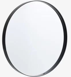 Spiegel MARSTAL Ø50 zwart