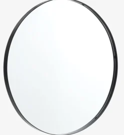 Spiegel MARSTAL Ø70 zwart