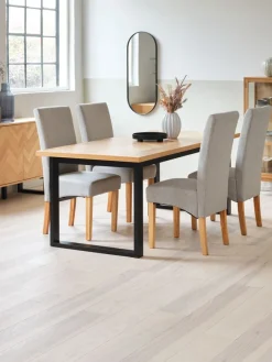 Spiegel MARSTAL 40x100 zwart