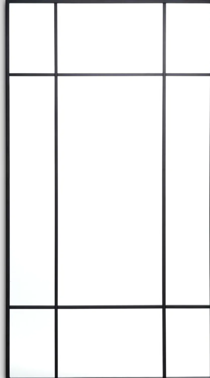 Spiegel STUDSTRUP 60x110 zwart