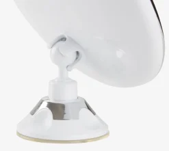 Spiegel VEDDIGE met LED Ø20xH22 cm wit