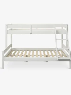 Stapelbed VESTERVIG 80/120x200 inclusief ladder wit
