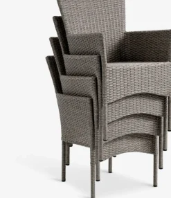 Stapelstoel AIDT naturel