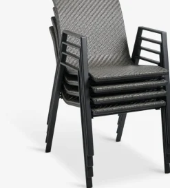 Stapelstoel DOVERODDE grijs