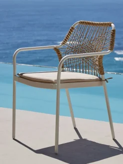 Stapelstoel FASTRUP wit