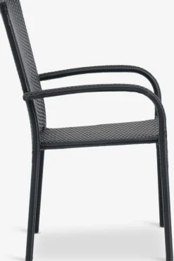 Stapelstoel GUDHJEM zwart