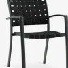 Stapelstoel JEKSEN zwart