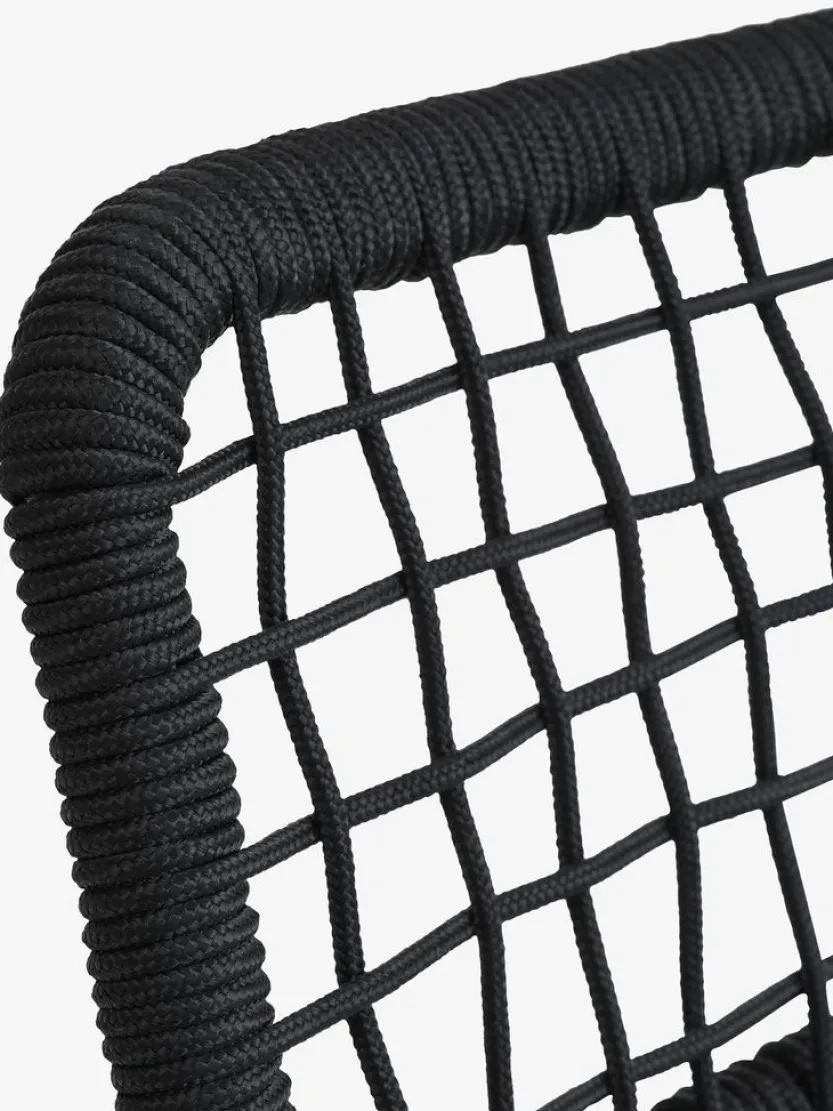 Stapelstoel LABING zwart