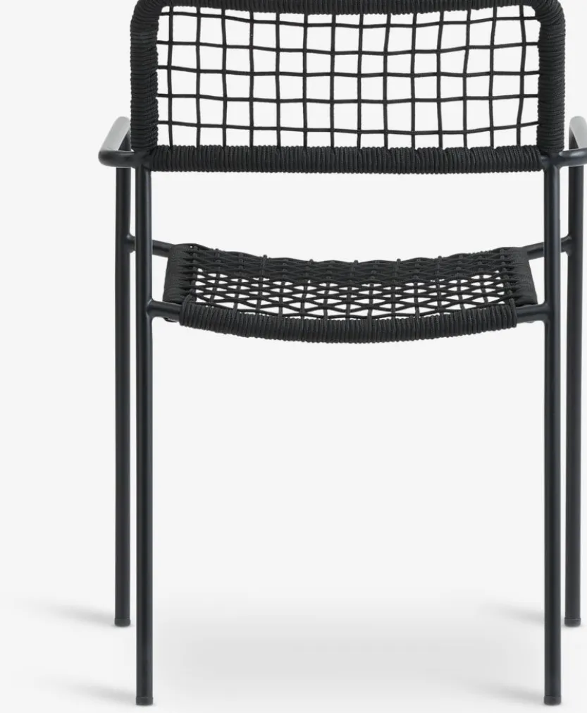Stapelstoel LABING zwart
