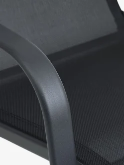 Stapelstoel LEKNES zwart