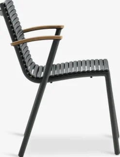 Stapelstoel SADBJERG zwart